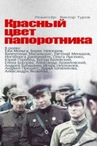 Постер Красный цвет папоротника