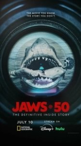Постер Челюсти – 50: Окончательная история создания (Jaws @ 50: The Definitive Inside Story)