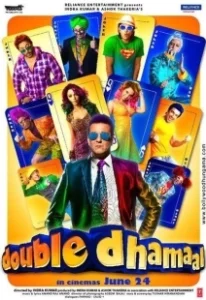 Постер Двойная забава (Double Dhamaal)