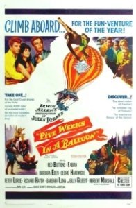 Постер Пять недель на воздушном шаре (Five Weeks in a Balloon)