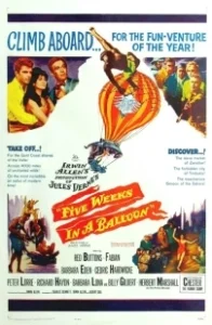 Постер Пять недель на воздушном шаре (Five Weeks in a Balloon)