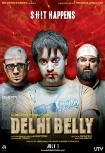 Постер Однажды в Дели (Delhi Belly)