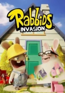 Постер Бешеные Кролики: Вторжение (Rabbids Invasion)
