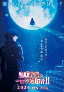 Постер Непризнанный школой владыка демонов (Maou Gakuin no Futekigousha: Shijou Saikyou no Maou no Shiso, Tensei shite Shison-tachi no Gakkou e Kayou)