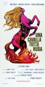Постер Обнажённая кобыла (Una cavalla tutta nuda)
