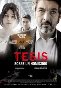 Постер Диссертация об убийстве (Tesis sobre un homicidio)