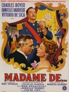 Постер Мадам де… (Madame de...)