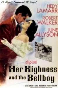 Постер Ее Высочество и посыльный (Her Highness and the Bellboy)