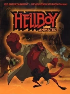 Постер Хеллбой: Железные ботинки (Hellboy Animated: Iron Shoes)