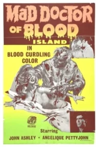 Постер Безумный доктор с Кровавого острова (Mad Doctor of Blood Island)