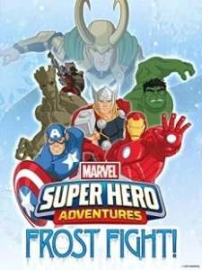 Постер Приключения Супергероев: Ледовая битва (Marvel Super Hero Adventures: Frost Fight!)