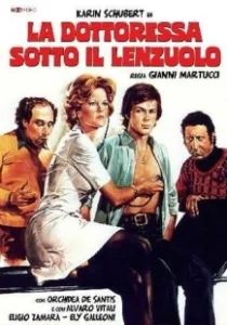 Постер Докторша под простыней (La dottoressa sotto il lenzuolo)