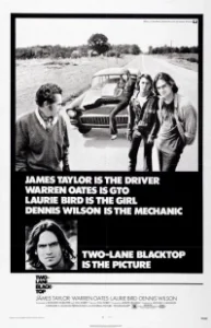 Постер Двухполосное шоссе (Two-Lane Blacktop)