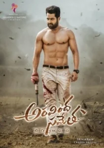 Постер Аравинда вместе с Рагхавой (Aravindha Sametha Veera Raghava)