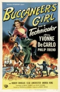 Постер Дочь пирата (Buccaneer's Girl)