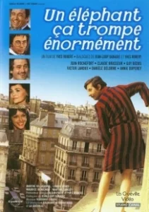Постер И слоны бывают неверны (Un éléphant ça trompe énormément)