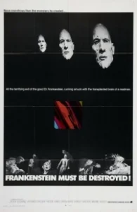 Постер Франкенштейн должен быть уничтожен (Frankenstein Must Be Destroyed)
