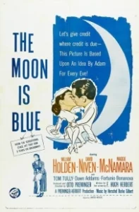 Постер Синяя луна (The Moon Is Blue)
