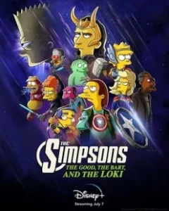 Постер Симпсоны: Добро, Барт и Локи (The Good, the Bart, and the Loki)